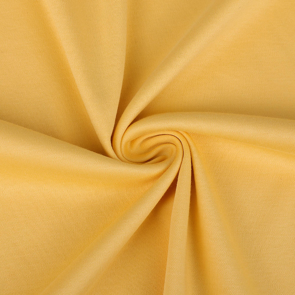 Stickad bekväm andningsbar bomulls miljövänlig LA Women's Dress Interlock Fabric