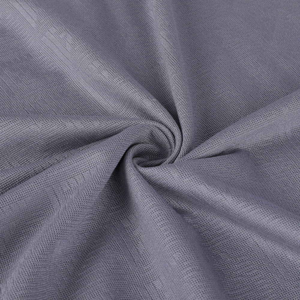 Bekväm varm singel Jacquard 55/45 Mulberry Silk Cotton Tyg