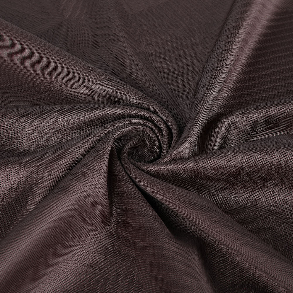 Maskin tvättbar siden dubbelsidig jacquard lyx och delikat affärskläder silke tyg