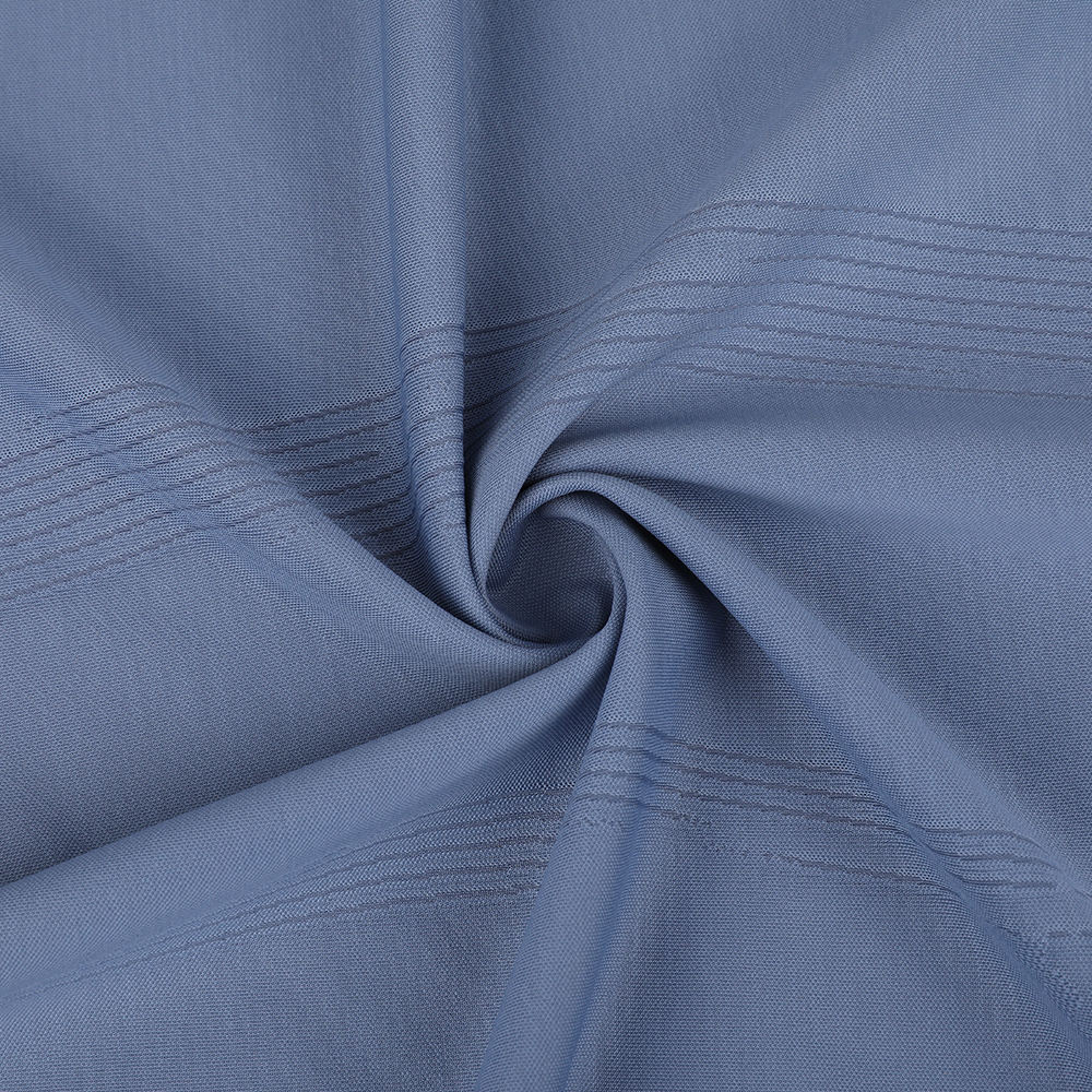 Ensidig stor Jacquard Crisp Sea Island Cotton Shirt Tyg